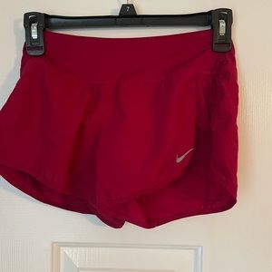 Pink Nike shorts